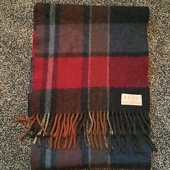 BEGG Accessories - Begg & Co Scotland Lambswool Angora Scarf